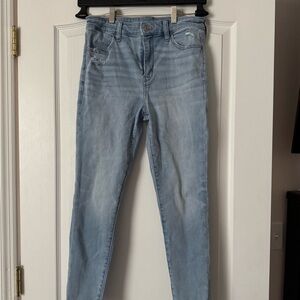 American Eagle Outfitters Blue Skinny Jeans